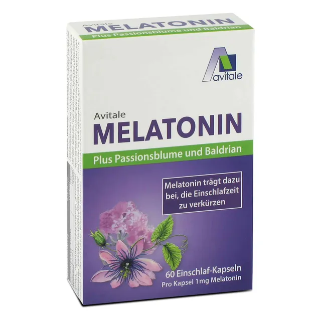 avitale-melatonin-plus-kapseln-1-mg-mit-baldrian image 1