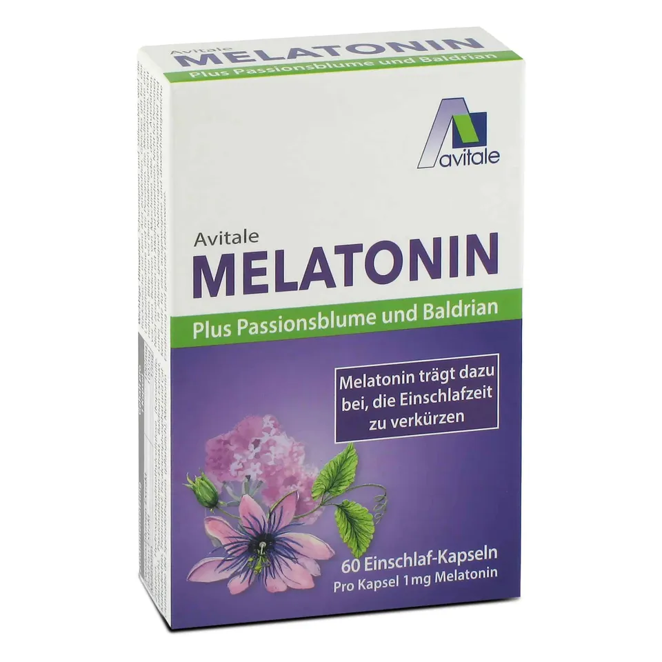 avitale-melatonin-plus-kapseln-1-mg-mit-baldrian image 1