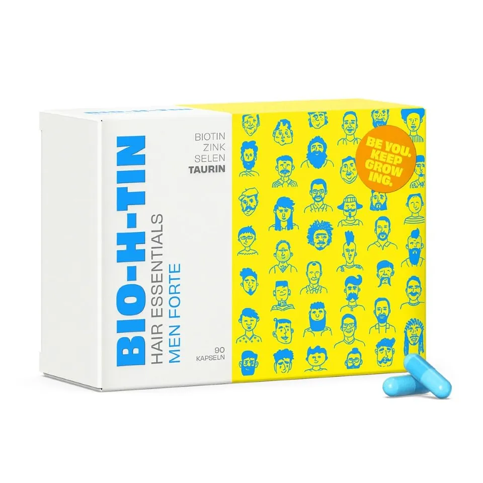 bio-h-tin-hair-essentials-men-forte-kapseln-90-st image 1