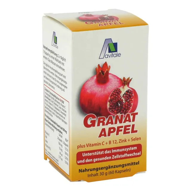 avitale-granatapfel-kapseln-extrakt-polyphenole-vitamin-c image 1