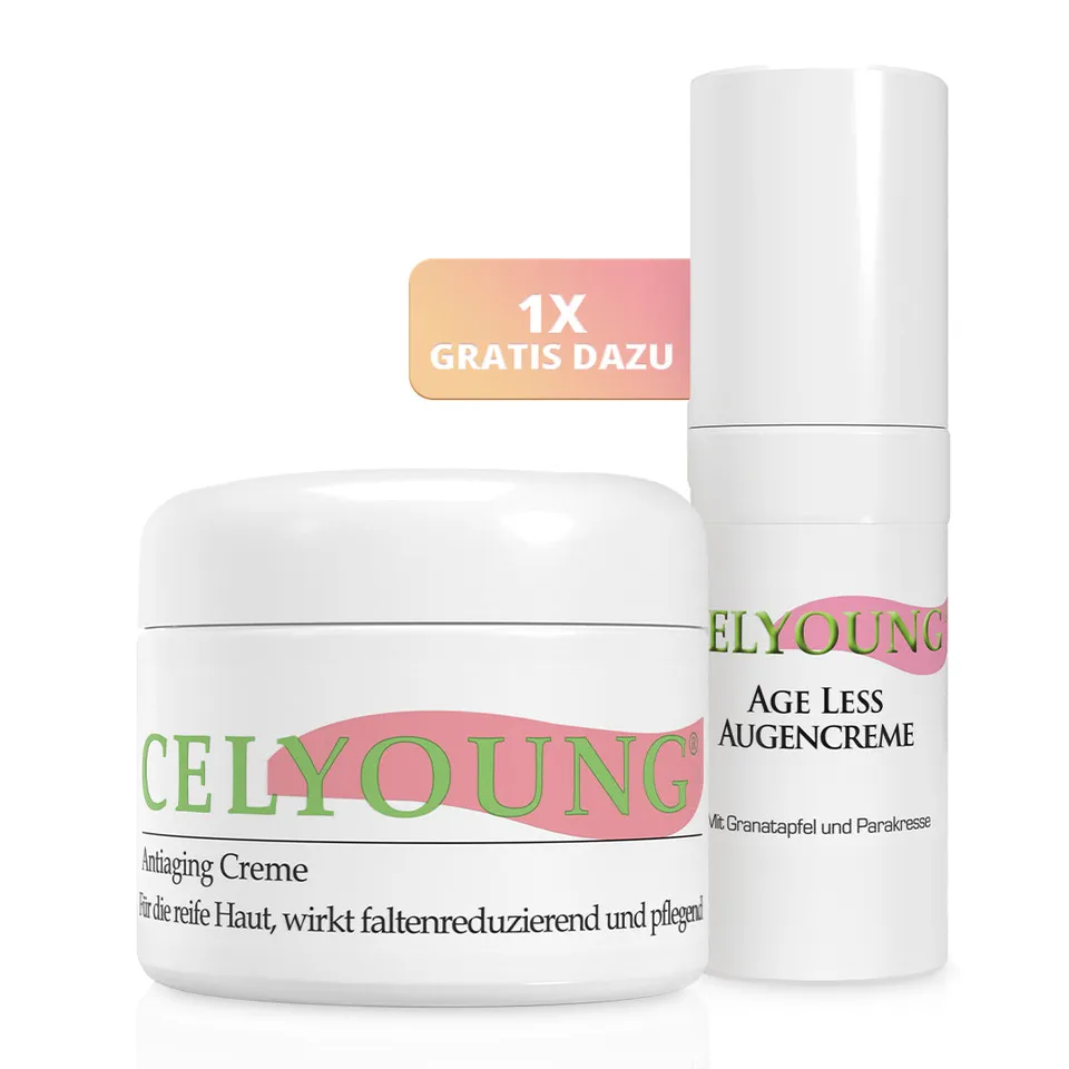 celyoung-antiaging-creme-age-less-augencreme-gratis-set image 1