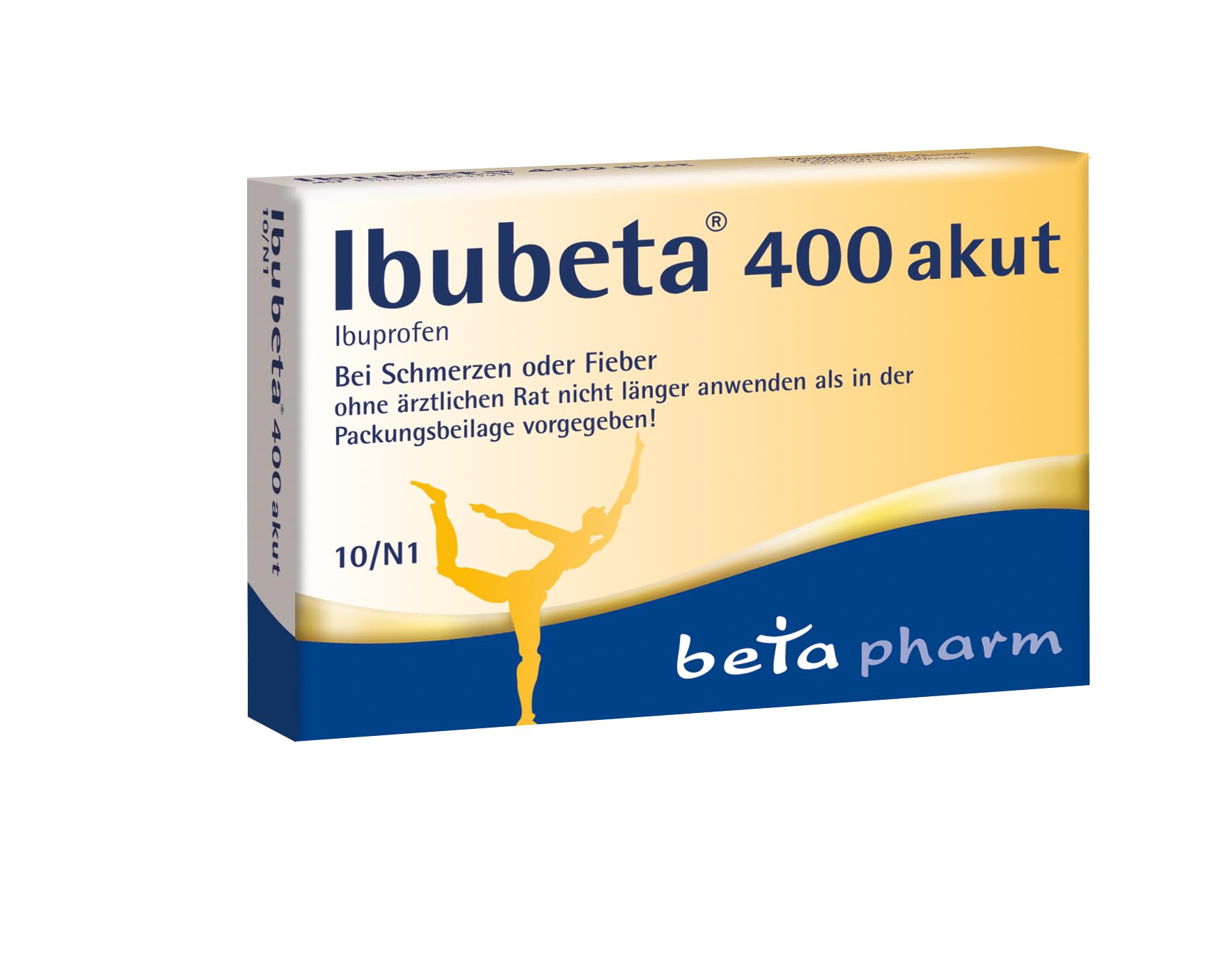 ibubeta-400-akut-filmtabletten-10-st-mit-ibuprofen image 1