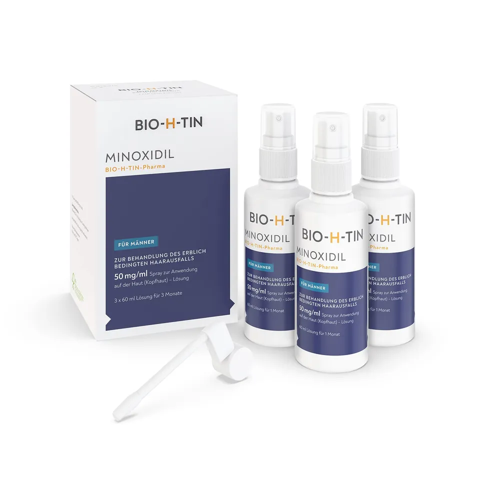 bio-h-tin-minoxidil-50-mg-ml-spray-m-nner-3x60-ml-shampoo image 1