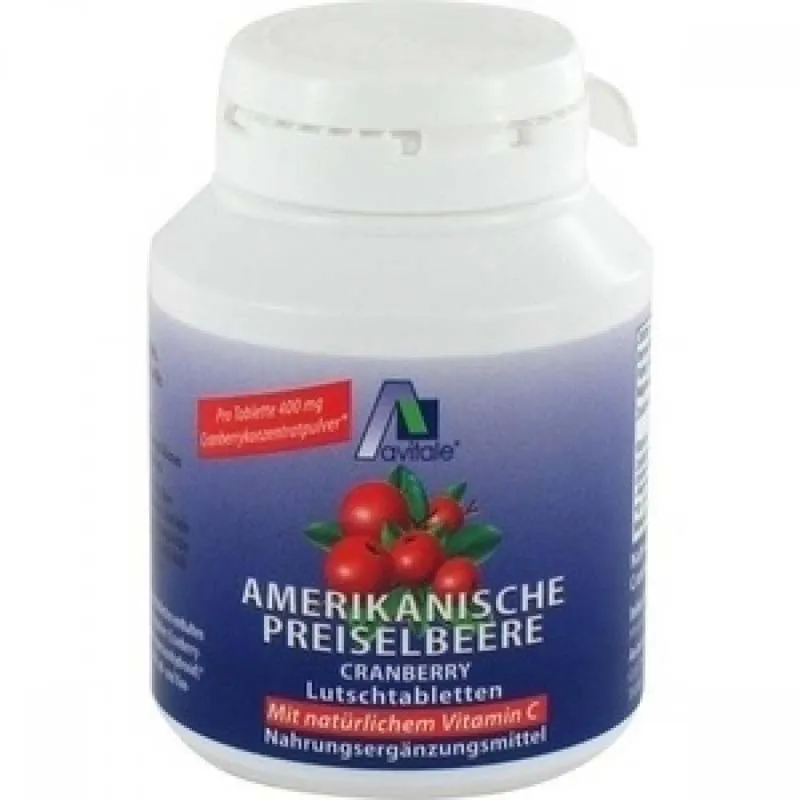 avitale-preiselbeer-lutschtabletten-cranberry-blase image 1