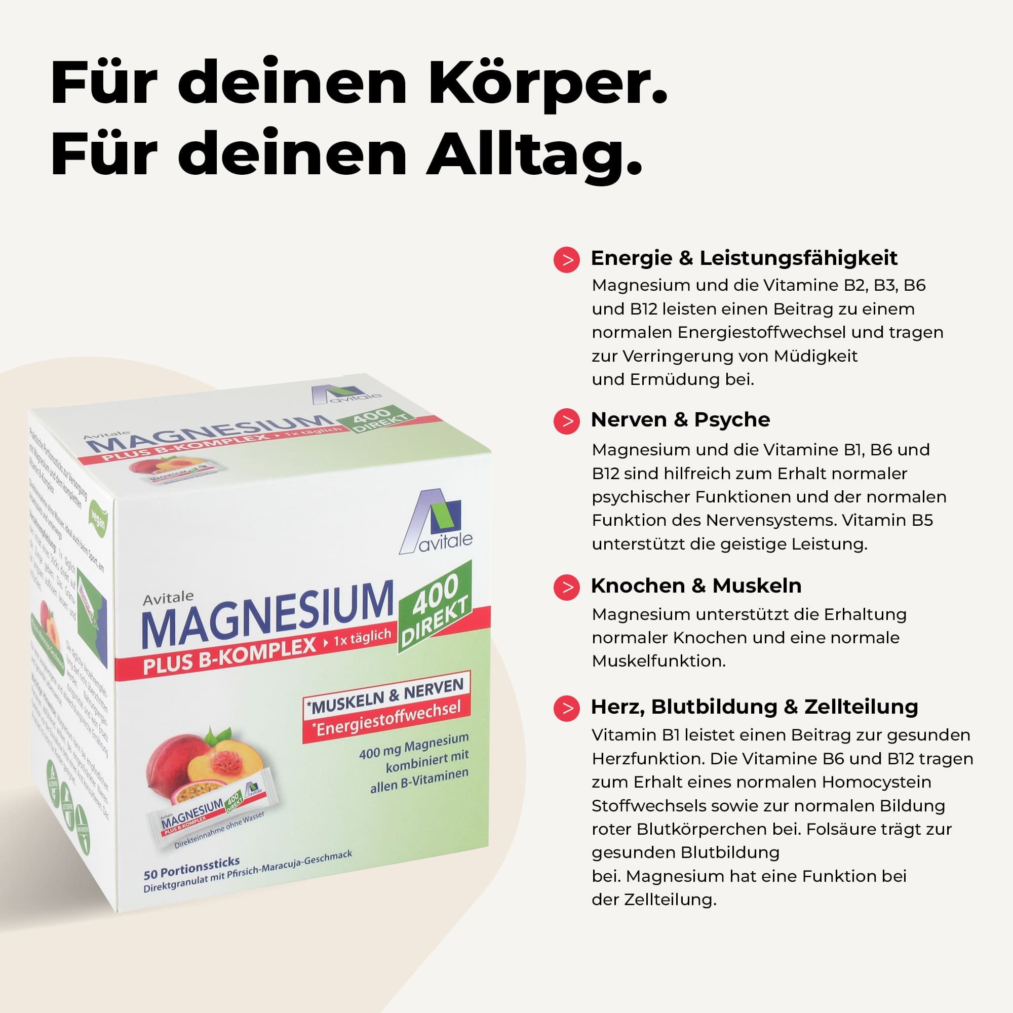 avitale-magnesium-400-b-komplex-direkt-pfirsich-maracuja-sticks image 3