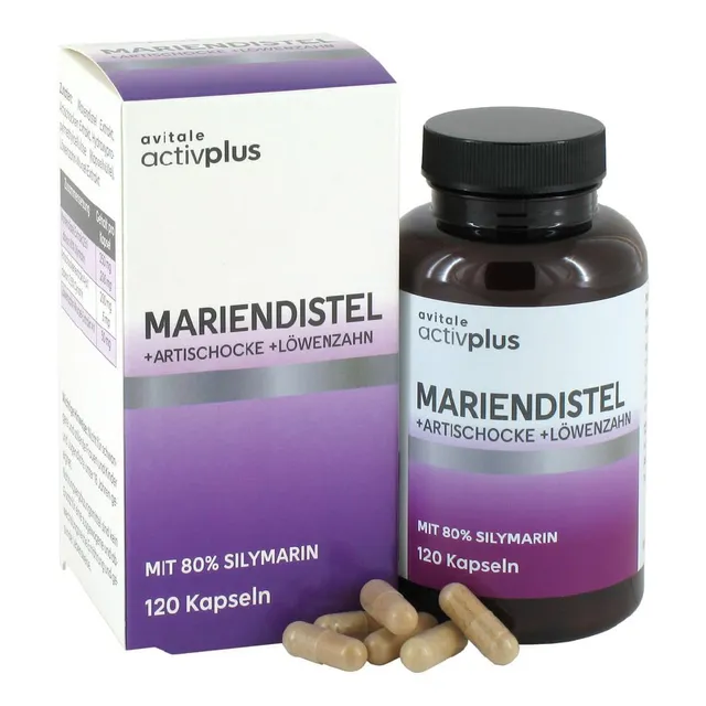 avitale-mariendistel-artischocke-l-wenzahn-kapseln-silymarin image 1