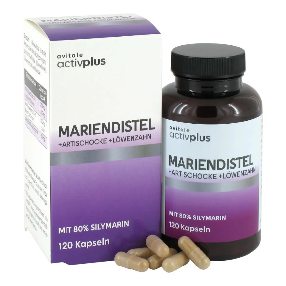 avitale-mariendistel-artischocke-l-wenzahn-kapseln-silymarin image 1