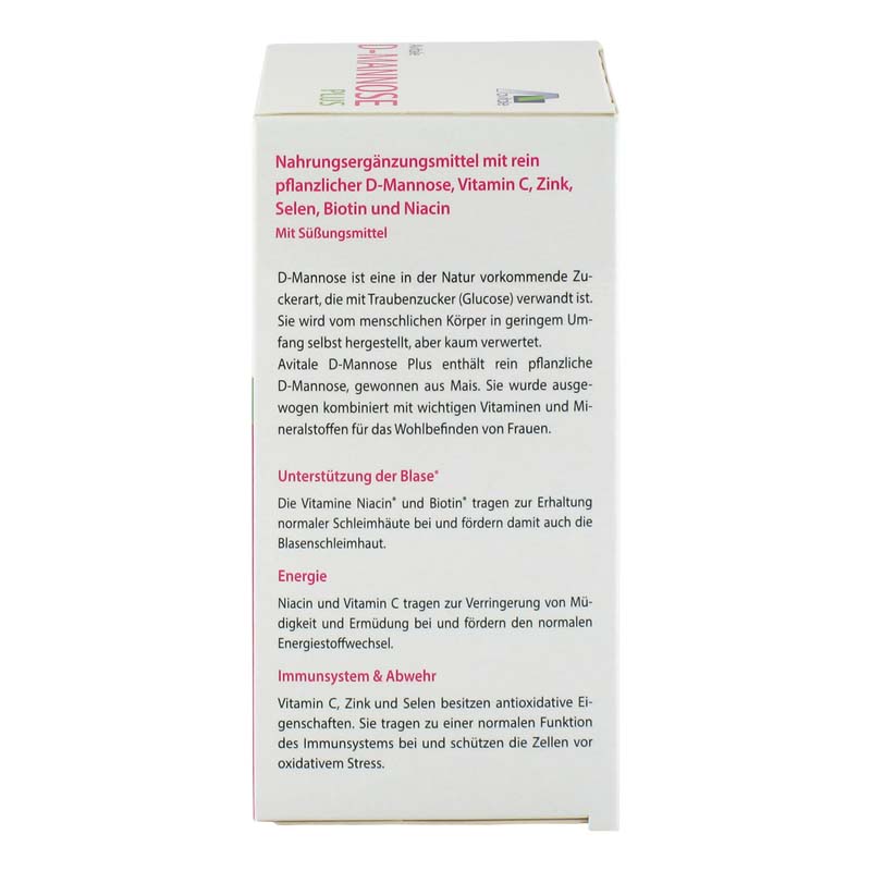 avitale-d-mannose-plus-pulver-himbeere-2000-mg image 3