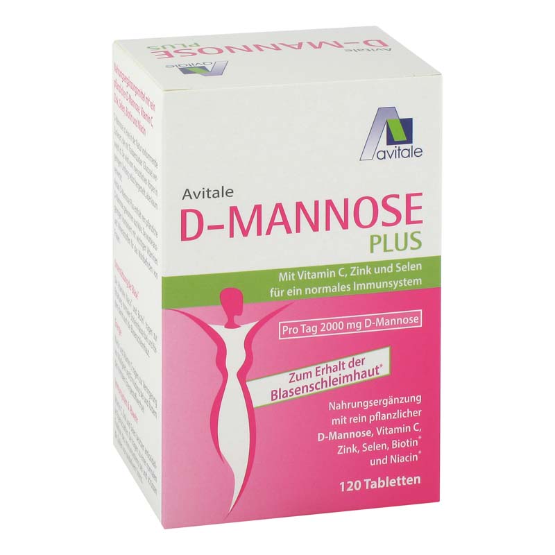 avitale-d-mannose-plus-kapseln-blase-2000-mg-pflanzlich image 1