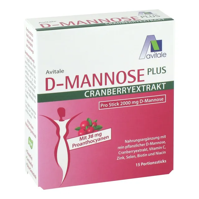 avitale-d-mannose-plus-cranberryextrakt-sticks-blase image 1