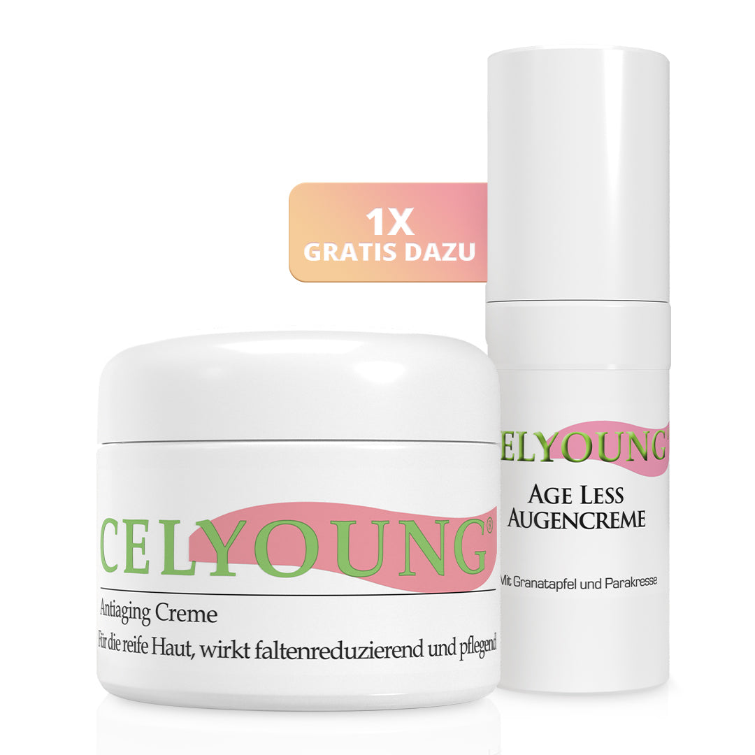 celyoung-antiaging-creme-age-less-augencreme-gratis-set image 1
