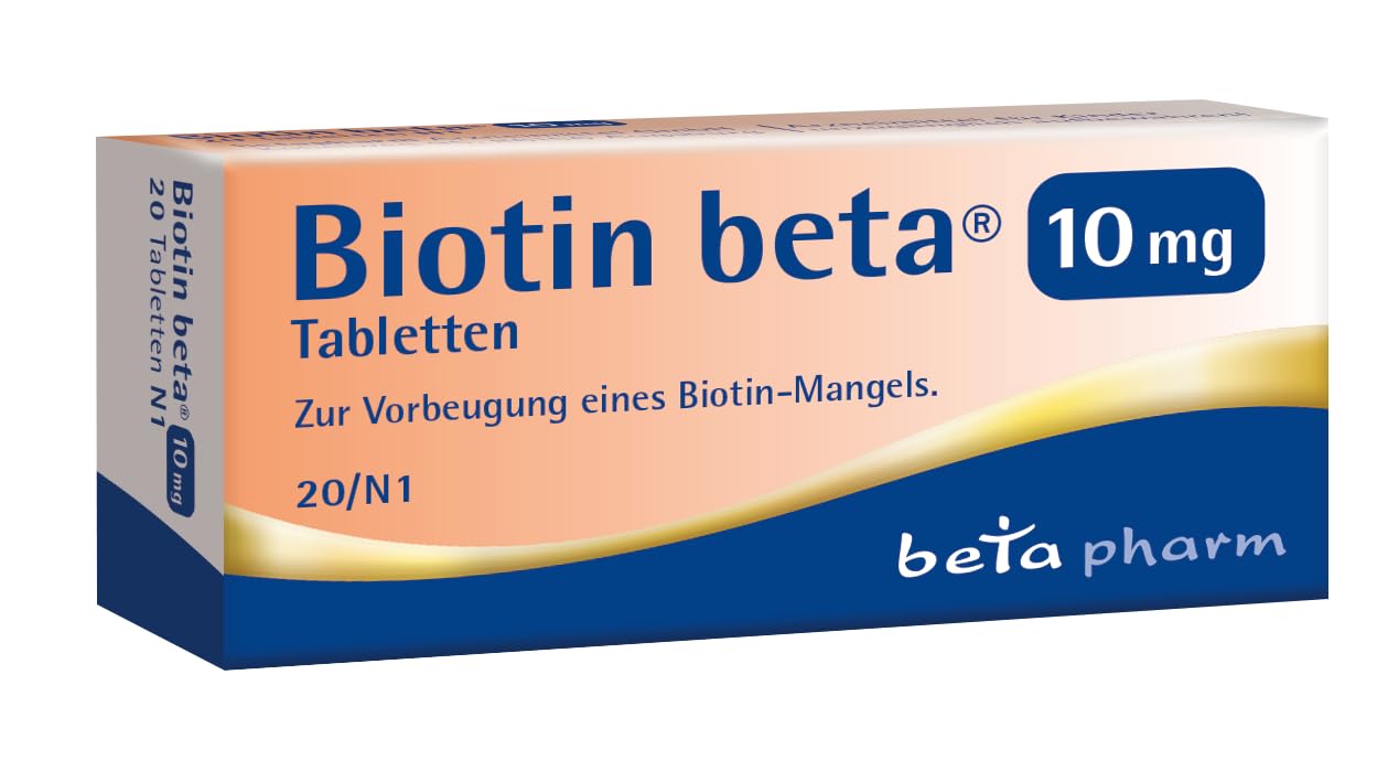 biotin-beta-10-mg-tabletten-biotin-hochdosiert-20-st image 1