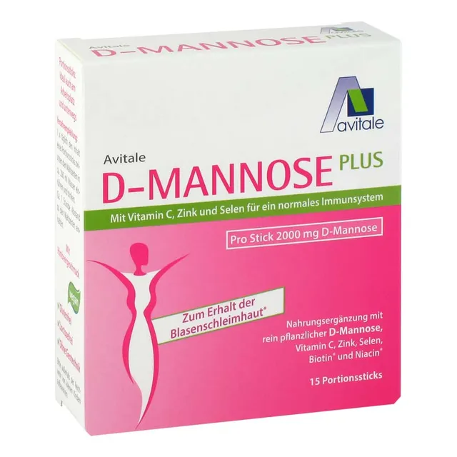 avitale-d-mannose-plus-sticks-himbeere-blase image 1