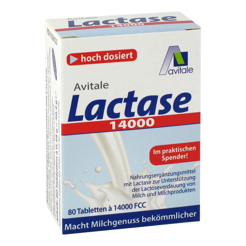 avitale-lactase-14000-fcc-tabletten-f-r-laktoseverdauung image 1