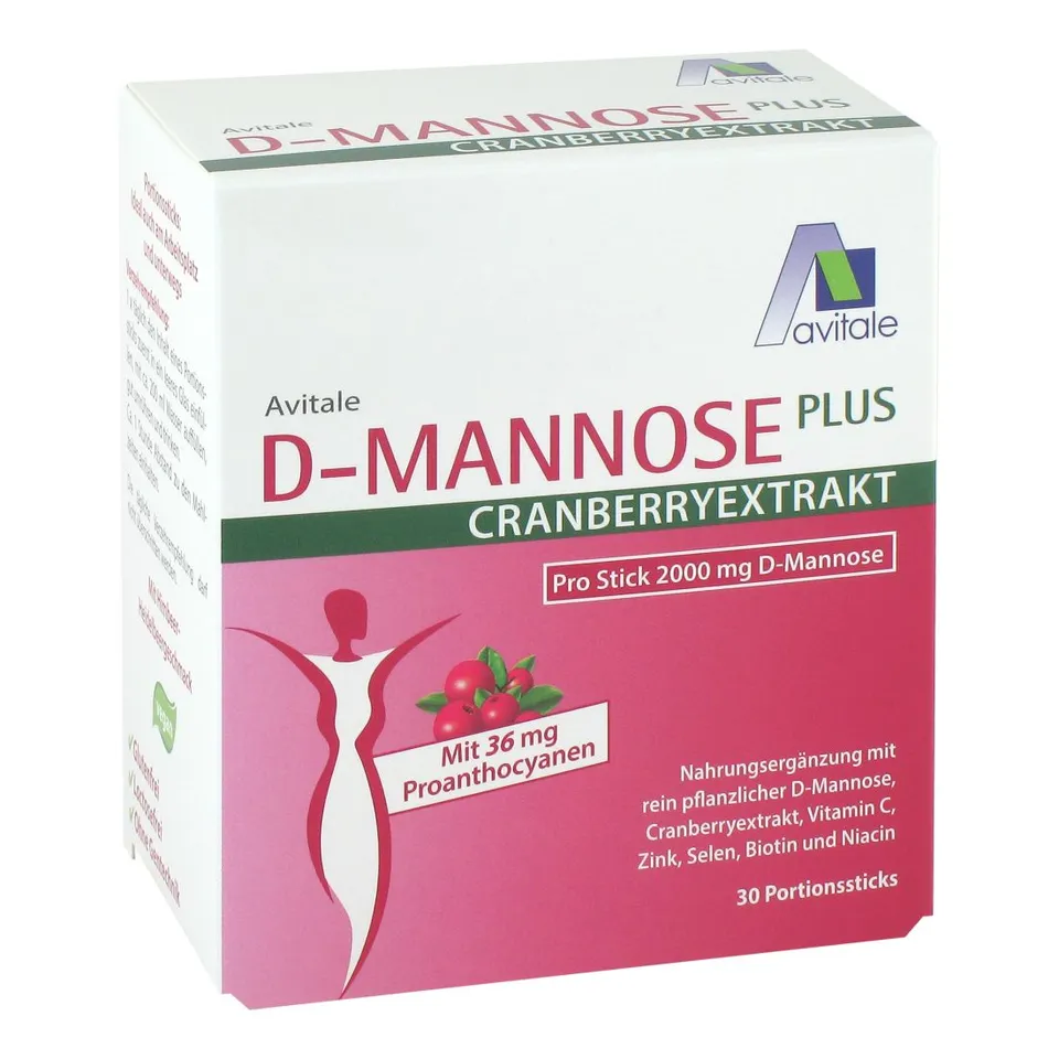 avitale-d-mannose-plus-cranberry-sticks-blase-immun image 1