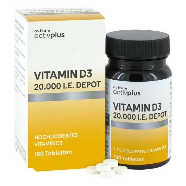 avitale-vitamin-d3-20-000-i-e-depot-tabletten-hochdosiert image 1