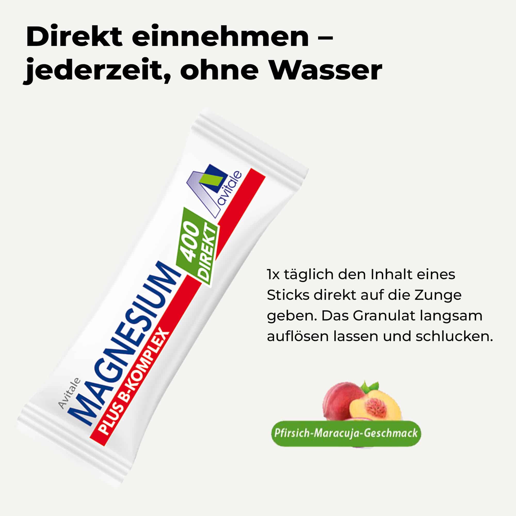 avitale-magnesium-400-b-komplex-direkt-pfirsich-maracuja-sticks image 5