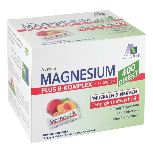 avitale-magnesium-400-b-komplex-direkt-pfirsich image 1