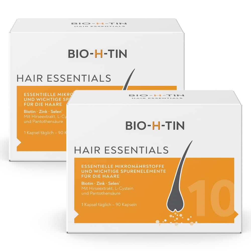 bio-h-tin-hair-essentials-haarkapseln-2x90-st-mit-biotin image 1