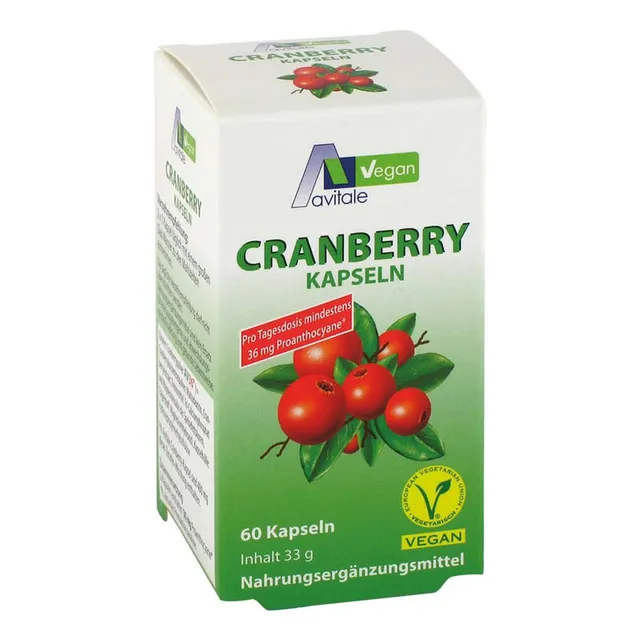 avitale-cranberry-vegan-kapseln-nahrungserg-nzungsmittel image 1
